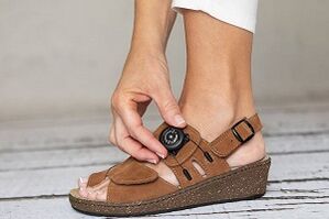 sandalias para hallux valgus