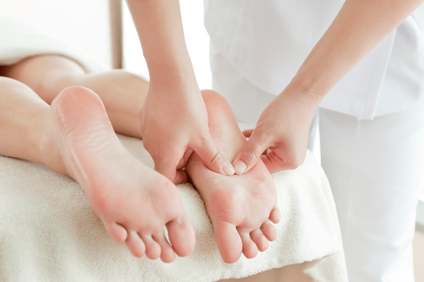 masaje para hallux valgus